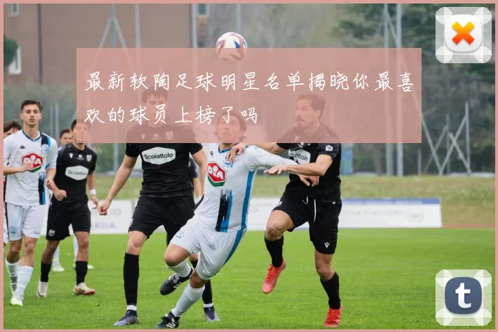 最新软陶足球明星名单揭晓你最喜欢的球员上榜了吗